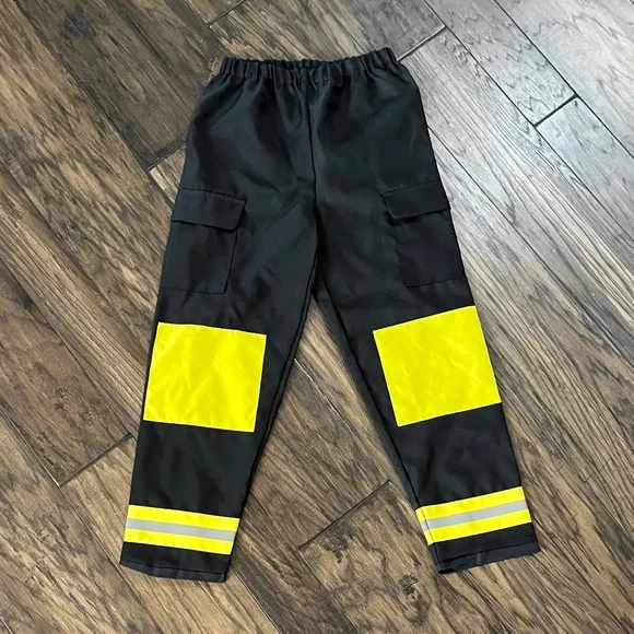 Disguise Firefighter Costume - Black and Yellow - Picture 5 of 6